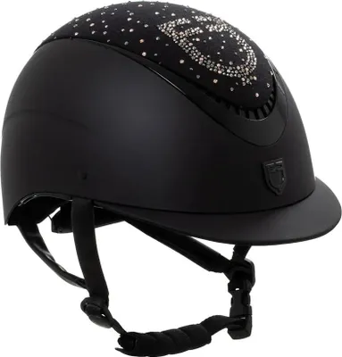 Obrázek produktu pro Equestro Proxima Dámská přilba černá 52-54 cm Dámská černá 52-54 cm