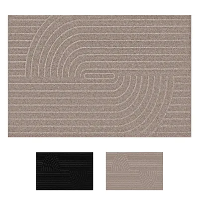 Produktbild von Fußmatte rutschfeste Fußmatte für Innen und Außen, 60x90cm,Fußmatte Eingang, rutschfeste Fußmatte,Braun