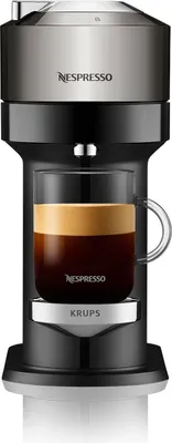 Produktbild von Krups Kaffeemaschine Vertuo Next 1.1L Hellgrau Espressoautomat; umweltfreundlich