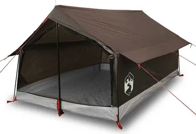 Produktbild von vidaXL Campingzelt 2 Personen Braun Wasserdicht
