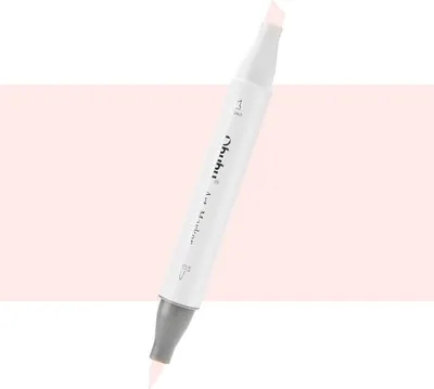 Zdjęcie produktu dla OHUHU dwustronny marker alkoholowy Brush & Chisel, YR110 Mellow Peach