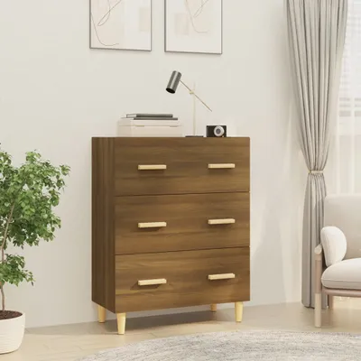 Obrázok produktu pre vidaXL Príborník hnedý dubový vzhľad 70x34x90 cm odvodený výrobok z dreva