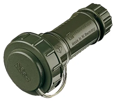 Produktbild von Mennekes Schuko Kupplung, IP68, bronzegrün 10834 (Schukokupplung)