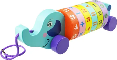 Obrázok produktu pre drevené puzzle 2 v 1 s matematickými operáciami
