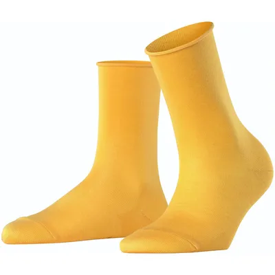 Produktbild von FALKE Active Breeze damessokken, lyocell, okergeel (mustard)