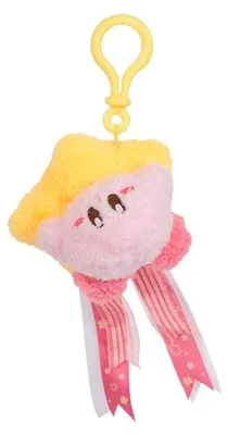 Produktbild von Tomy Kirby Clip-On Plüsch mit Bändern - Schlüsselanhänger - Kawaii Accessoire