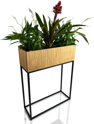 Obrázok produktu pre Záhon štvorcový LOFT FIORINO dub 42x22x80 cm
