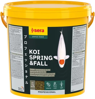 Produktbild von sera KOI Professional Frühjahr-/Herbstfutter7kg