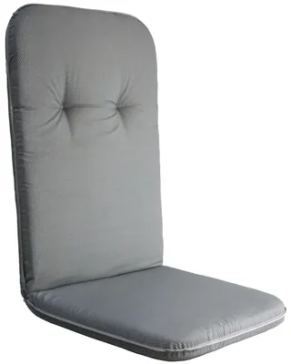 Obrázek produktu pro Polstr na křeslo a židli s vysokou opěrkou 116 x 50 x 5 cm Sun Garden SCALA HOCH 50310-710 šedý