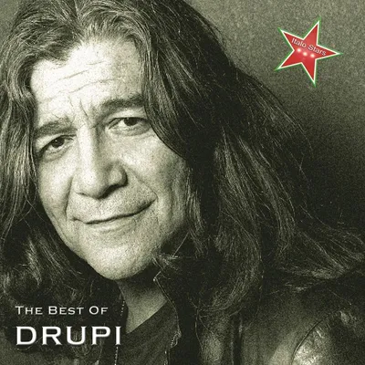 Close-up portrait of a man with long hair, likely an album cover.