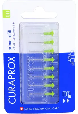 Obrázek produktu pro CURAPROX CPS 011 mezizubní kartáčky, 8 ks. Mezizubní kartáčky