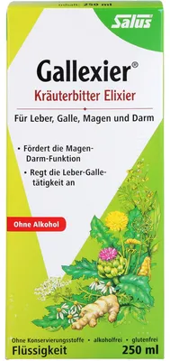 Zdjęcie produktu dla Salus Gallexier Herbal Bitters Elixir, roztwór 250 ml