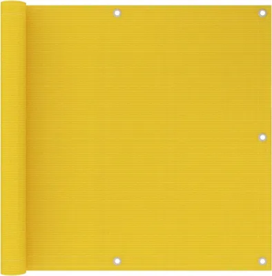 Obrázek produktu pro Balkonová zástěna žlutá 90 x 300 cm HDPE