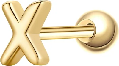 Produktbild von Glanzstücke München Piercing Buchstabe X Sterling Silber 50084928