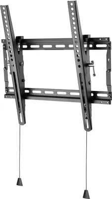 Produktbild von Deltaco ARM-0203, 177,8 cm (70"), 75 x 75 mm, 400 x 400 mm, -12 - 3°, Stahl, Schwarz