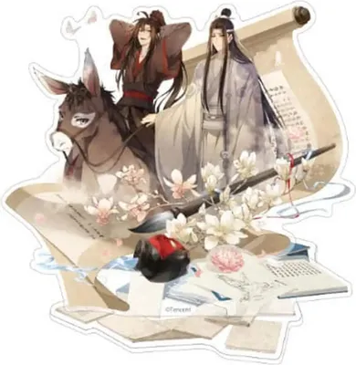 Image de Grandmaster of Demonic Cultivation Acryl Stand Wei Wuxian & Lan Wangji Return to Seclusion Ver. 21 cm