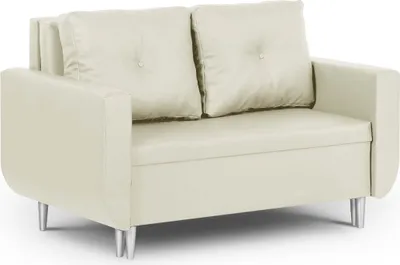 Produktbild von 2-Sitzer-Sofa mit Schlaffunktion ROT - Creme