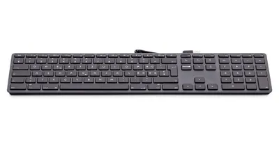 Produktbild von LMP 18251, Volle Größe (100%), Kabelgebunden, USB, QWERTY, Grau