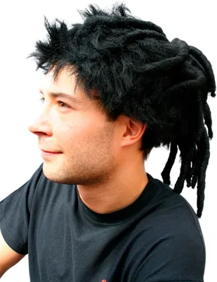 Produktbild von WIG ME UP Perücke Dreadlocks mit Zopf 1304-P103