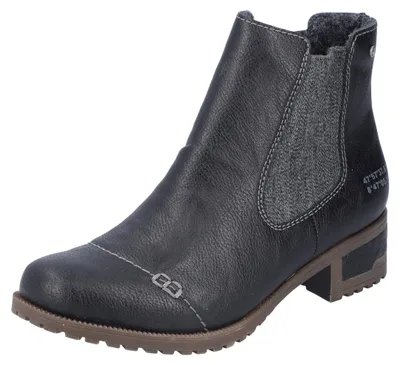 Produktbild von Rieker Damen Stiefel 70354-00 schwarz Gr. 39