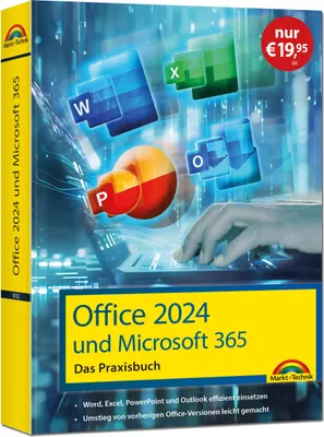 Produktbild von Office 2024 und Microsoft 365 - Das Praxishandbuch