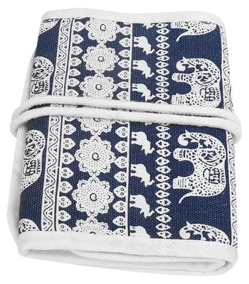 Produktbild von Stricknadelkoffer, Rollkoffer für Häkelnadeln, Aufbewahrungstasche für Stricknadeln, Organizer für Stricknadeln, Aufbewahrungstasche für Häkelnadeln mit Reißverschluss (#1)