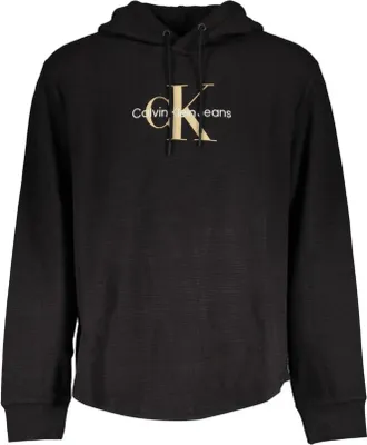Produktbild von Calvin Klein Kapuzen-Sweatshirt Schwarz Gold Logo : Größe - XL Größe: XL