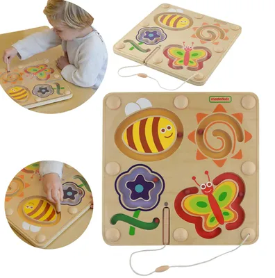 Obrázek produktu pro Masterkidz Magnetické bludiště Svět hmyzu - Tablet