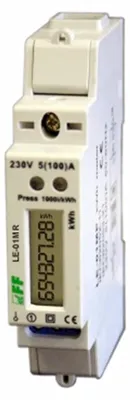 Immagine prodotto di F&F | Contatore Di Energia LE-01MR - Elettronico - LCD - Misurazione Precisa - RS-485 - Installazione Facile