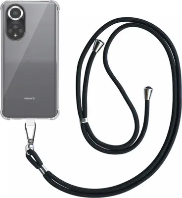 Image de Coque Smartphonica pour Huawei Nova
9 Transparent antichoc avec dragonne universelle détachable -
Coque arrière en silicone antichoc avec dragonne