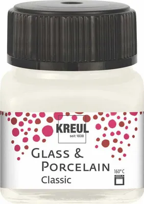 Immagine prodotto di KREUL 16230 KREUL Colore per vetro e porcellana Classic, avorio, 20 ml