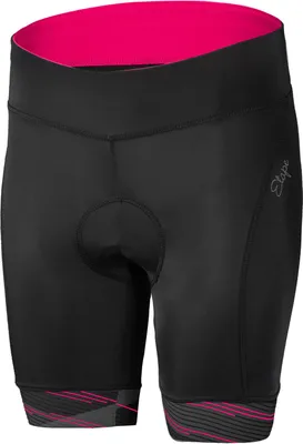 Produktbild von Etape Livia Shorts Damen elastischer Bund schwarz-rosa größe S 2328612-S