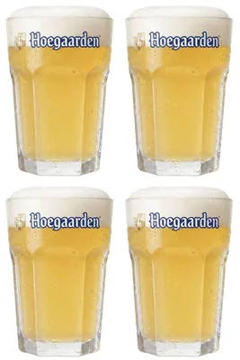 Produktbild von Hoegaarden Biergläser Weißbier 330 ml - 4 Stück