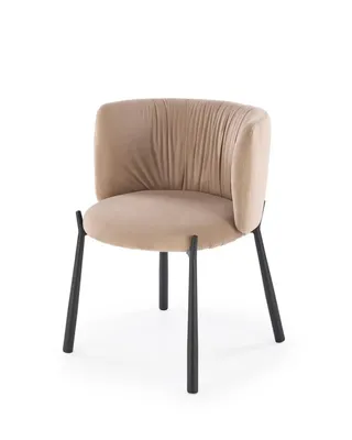 Zdjęcie produktu dla Krzesło tapicerowane K531 VELVET beżowe