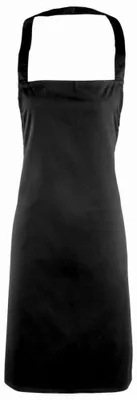 Produktbild von Premier - Latzschürze "Essential" LT2998 (Einheitsgröße) (Schwarz)