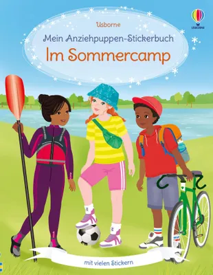 Produktbild von Mein Anziehpuppen-Stickerbuch: Im Sommercamp