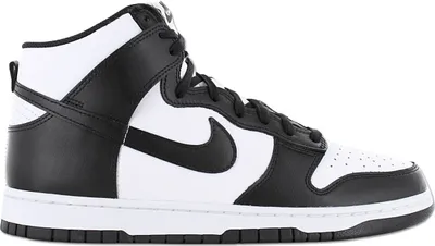 Produktbild von Nike Dunk High Retro - Herren Schuhe Leder Weiß-Schwarz DD1399-105 , Größe: EU 48.5 US 14
