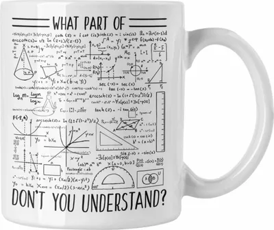 Produktbild von Trendation - Lustiges Geschenk Welchen Tell Von Verstehst du Nicht Tasse Mathematiker Physiker Mathelehrer Geschenkidee (Weiß)