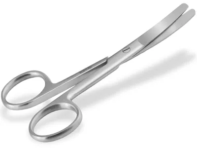 Produktbild von Bastelschere, Papierschere, Mehrzweckschere, Edelstahl mit scharfer, abgerundeter Schneide für Bastelarbeiten, Haushalt und Büro, 10,5 cm