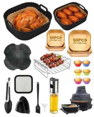 Produktbild von Solidchoice – Komplettes Zubehörset für Ninja CRISPi FN101EU Heißluftfritteuse