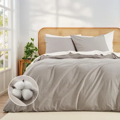 Produktbild von Omgoods – Bettwäsche-Set, 200 x 220 cm, aus 100 % Baumwolle