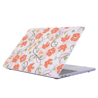 Produktbild von Mobigear Flowers MacBook Pro 15 Zoll (2016-2019) Hardcase Hülle MacBook Case - Model 21 - Model A1707 / A1990