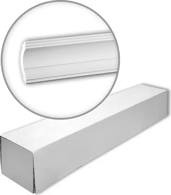 Produktbild von Profhome 150101 Eckleisten 1 Karton SET mit 20 Zierleisten | 40 m