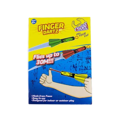 Produktbild von Cooee Finger Dartz Schaumstoff-Fingerraketen