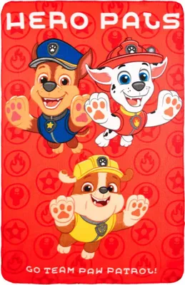 Immagine prodotto di Paw Patrol Fleecedecke 100x150cm Hero Pals