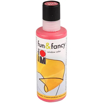 Produktbild von Marabu Window Color "fun & fancy", 80 ml, rubinrot