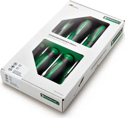 Produktbild von Stahlwille 4698 Schraubendreher-Satz Schlitz PH PZ