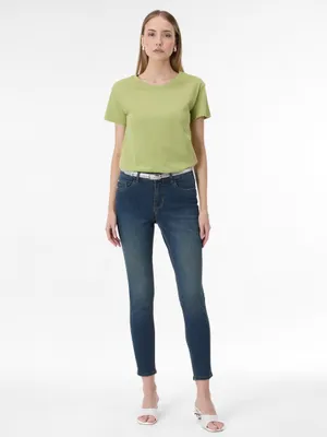 Produktbild von Orsay Dunkelblaue Damen-Skinny-Jeans 36