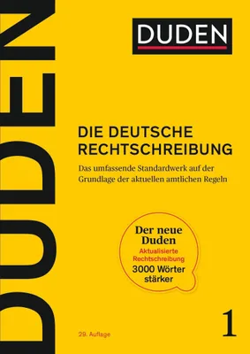 Produktbild von Duden - Die deutsche Rechtschreibung