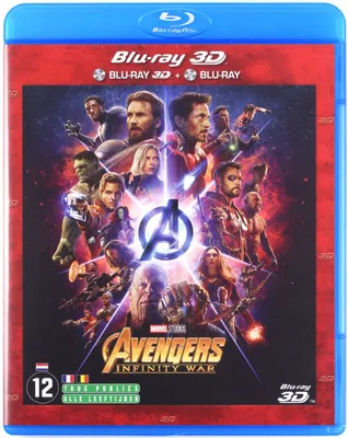 Produktbild von Avengers: Infinity War (nur Originalversion) [BLU-RAY 3D+BLU-RAY]